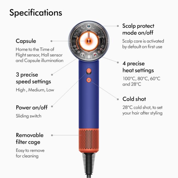 Dyson Supersonic Nural Hair Dryer HD16 - Image 2